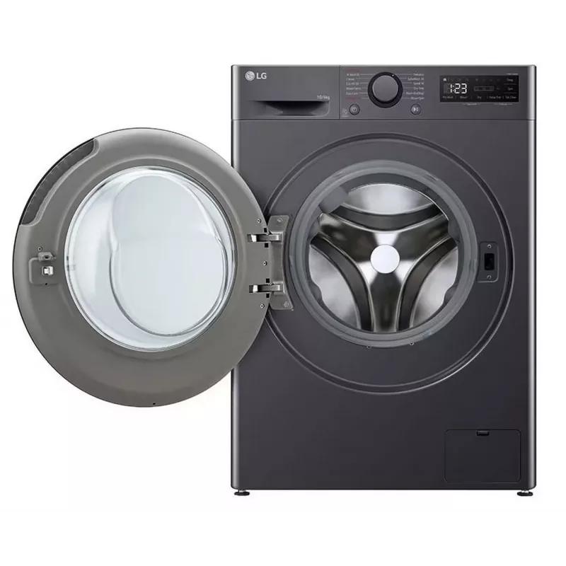 LG F4DR510S2M lavatrice con asciugatrice 10 kg / 6 kg 1400 giri/min nero