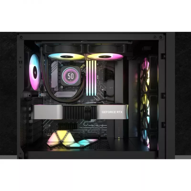 Corsair CW-9060074-WW sistema di raffreddamento per computer dissipatore liquido all-in-one 12 cm nero 1 pezzo