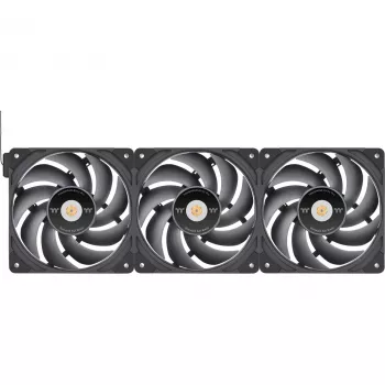 Thermaltake TOUGHFAN EX12 Pro Swappable Edition 120mm Ventola per case confezione da 3 Nero