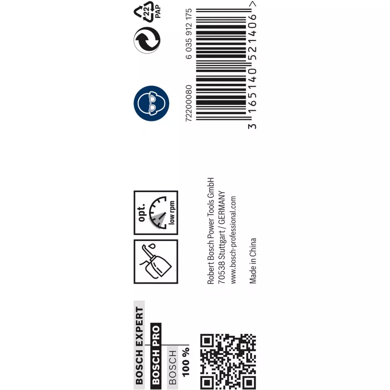 Punte elicoidali Bosch HSS Cobalt 2608585905 set da 5 pezzi