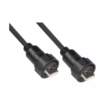 Good Connections connettore industriale S4 cavo USB 2.0, USB-A a Mini-USB, 1 m (IC04-U202)