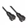 Good Connections connettore industriale S4 cavo USB 2.0, USB-A a Mini-USB, 1 m (IC04-U202)