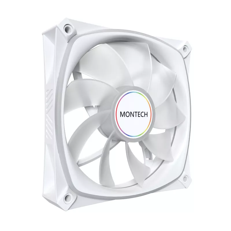 MONTECH RX120 PRO bianco ventola per case 120mm ARGB