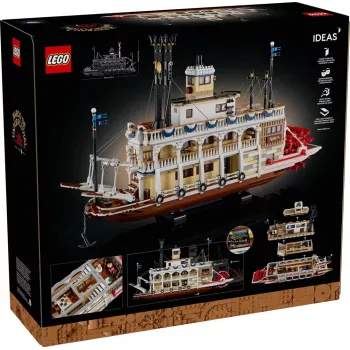 LEGO IDEAS 21356 battello fluviale