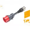 Accessorio di ricarica per veicoli elettrici Juice Technology EA-JC32 nero rosso