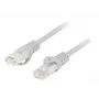 Cavo patch LANBERG Cat.6 UTP LSZH CU 1 m grigio testato Fluke