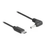 Cavo di alimentazione DeLOCK 85393 nero 1,5 m USB-C 3,5 x 1,35 mm