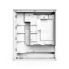 Case PC NZXT H7 Flow RGB Midi Tower bianco — vetro temperato, EATX, anteriore 3×120mm, USB-C