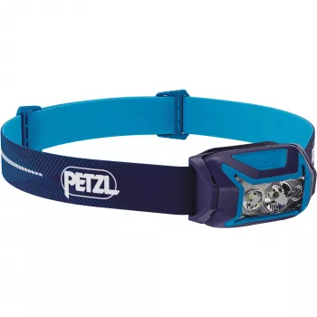Lampada frontale Petzl Actik Core blu LED 100 lm USB ricaricabile