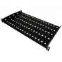 Alantec SA-P-19-1U-280-2-C Ripiano fisso per rack da 19 pollici, 1U, profondità 280 mm, Nero