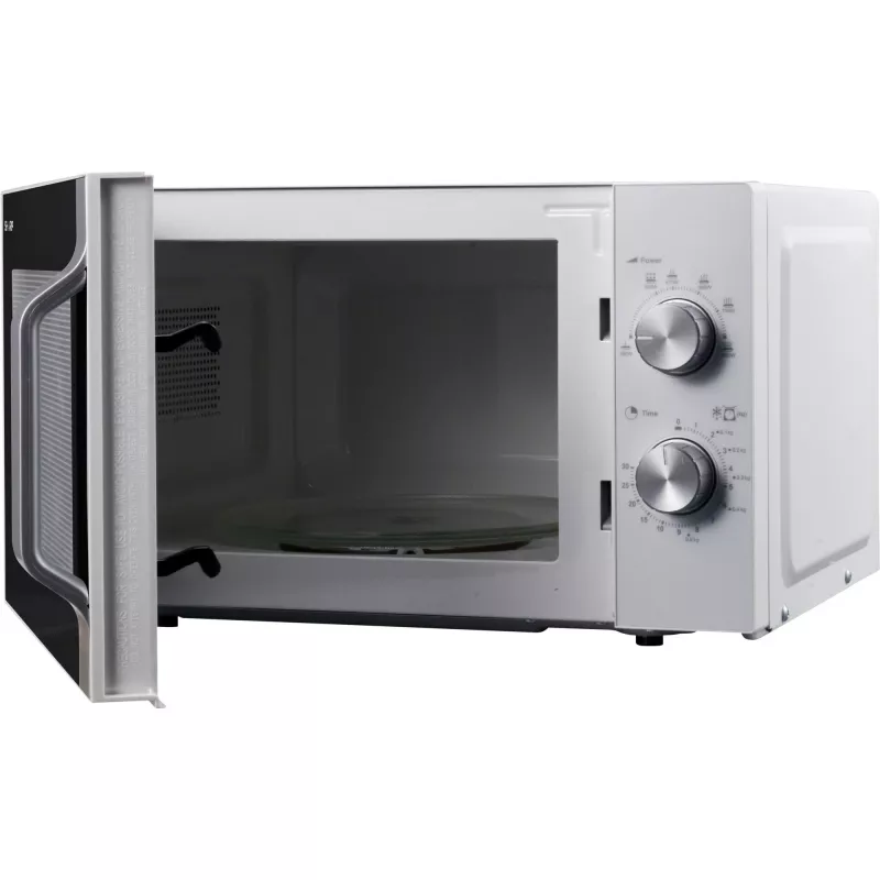 Sharp R204WA microonde argento, bianco microonde solo piano di lavoro 20 l 800 W