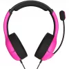 PDP PS5 & PC NEBULA ULTRA VIOLET AIRLITE WIRED HEADSET, con cavo, gaming, headset, nero, rosa