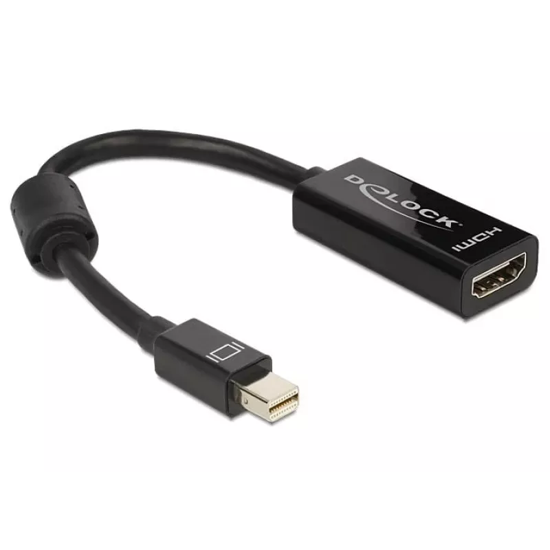 Delock - Adattatore video - Mini DisplayPort maschio a HDMI femmina - 18 cm (65099)