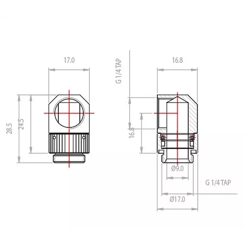 Koolance NZL-LXG1 parte/accessorio per sistema di raffreddamento computer
