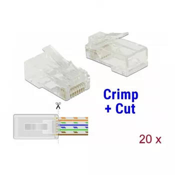 Connettore maschio RJ-45 DeLOCK 86453