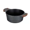 Pentola Resto Kitchenware Capella 2,6 L rotonda nero legno