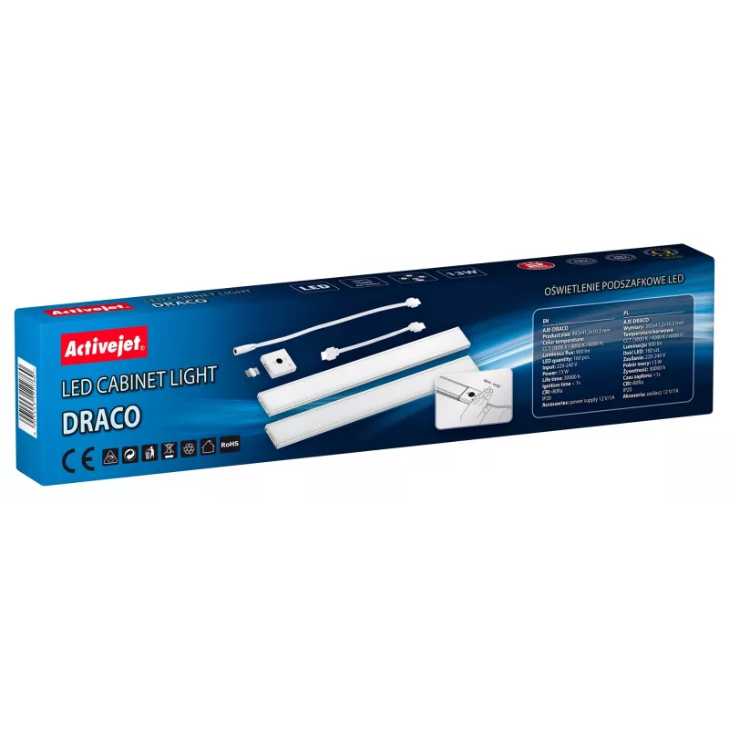Activejet set lampade LED da sottopensile AJE-DRACO