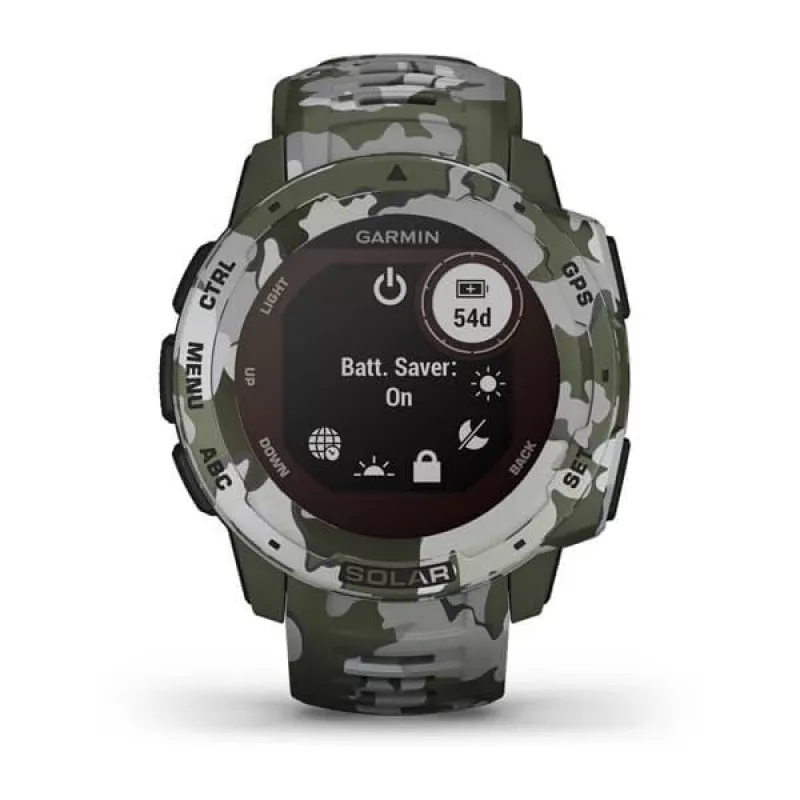 Orologio GPS Garmin Instinct Solar Camo Edition mimetica