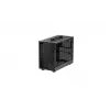 DeepCool CH160 PLUS R-CH160-BKNGM0-G case compatto per computer (SFF), Mini-ITX/Micro-ATX, vetro temperato, nero