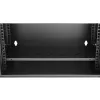 EXTRALINK LITE 4U 530X400 armadio rack a parete nero con ripiano
