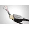Goobay 61296 - Cavo HDMI High Speed con connettore angolare Ethernet 4Ka60Hz 2.0 - cavo - digitale/display/video