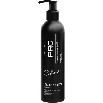DR Lucy shampoo per pelo scuro argento e nero