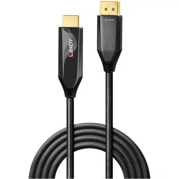 Lindy cavo attivo DisplayPort 1.4 a HDMI 8K60 3 m, 3 m, DisplayPort, HDMI, connettore maschio, connettore maschio, dritto