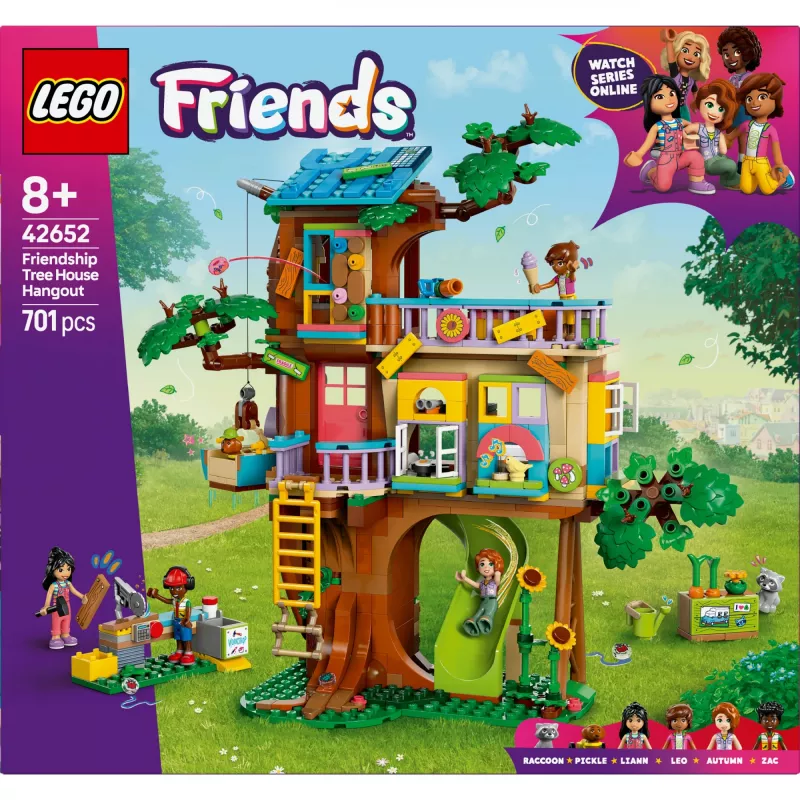 LEGO FRIENDS 42652 Casa sull'albero dell'amicizia punto d'incontro