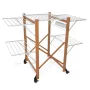 ARREDAMENTI ALIANTE stendibiancheria, 132 x 105 cm, marrone