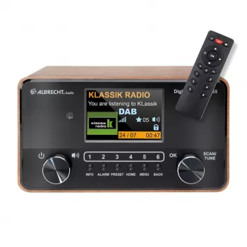 Radio digitale Albrecht DR 865 Senior (confezione aperta)