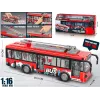 Autobus giocattolo con luci, suoni e porta apribile Madej modello 012865