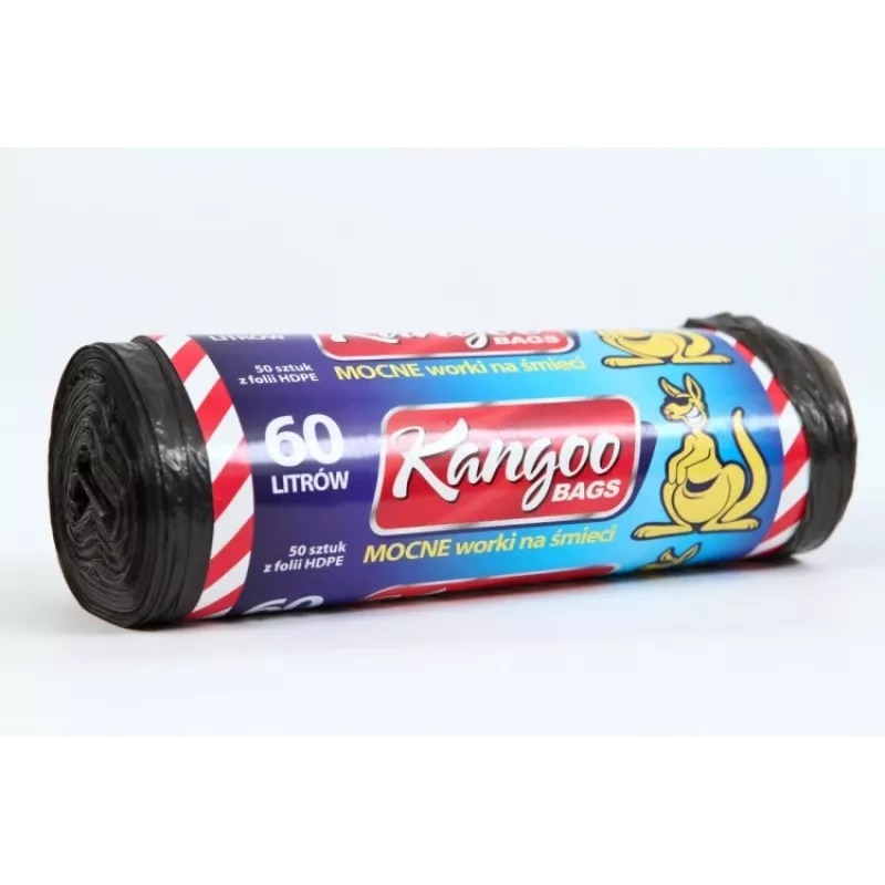Sacchi per rifiuti, 60 l/50 pz., 8 micron