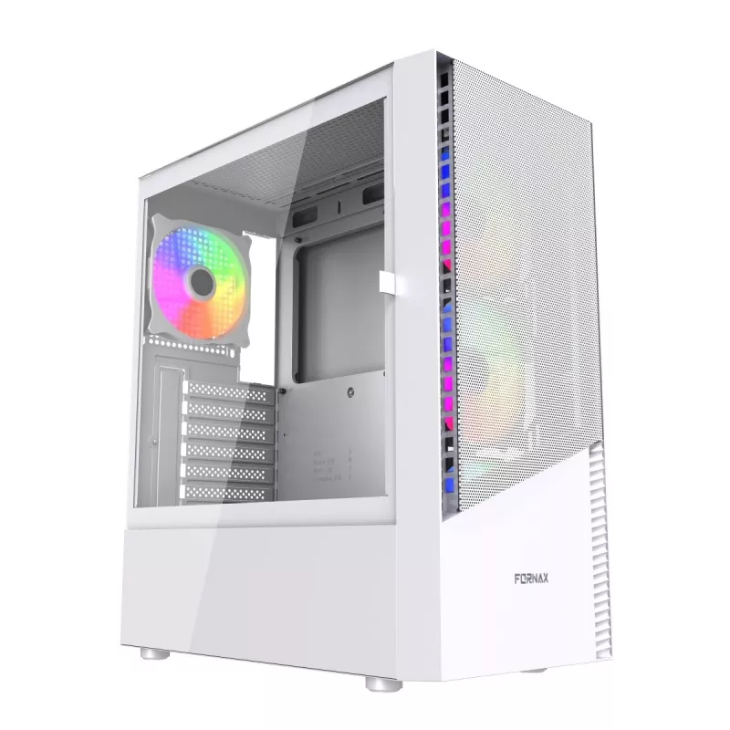 Case PC Midi-Tower Fornax 4300 ATX bianco