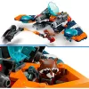 Giocattolo da costruzione LEGO Marvel Super Heroes astronave Rocket 76278 – set Rocket e Ronan