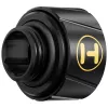 Raccordo HYTE FIT-001 sistema di raffreddamento per computer ottone silicone acciaio nero