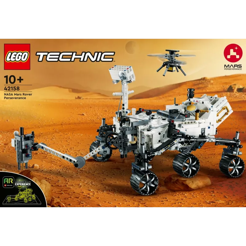 LEGO Technic NASA Mars Rover Perseverance set spaziale con esperienza app AR set di scoperta scientifica impara sulla tecnica dei veicoli giocattolo da costruzione