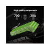 Batteria Green Cell EBIKEGCF03 48V 14500mAh agli ioni di litio nera