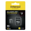 Intenso Performance - scheda di memoria flash (microSDHC/adattatore SD incluso) - 16 GB - UHS-I U1 / Class10 - microSDHC UHS-I
