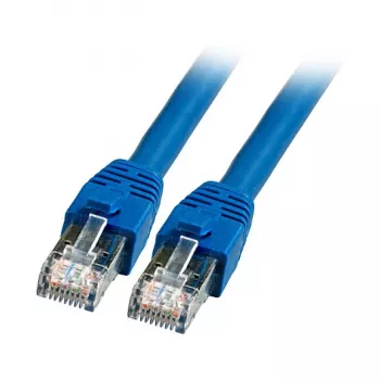 EFB-Elektronik cavo patch RJ45 Cat.8.1 S/FTP LSZH BC blu 5m produttore: EFB Elektronik (K5528BL.5)