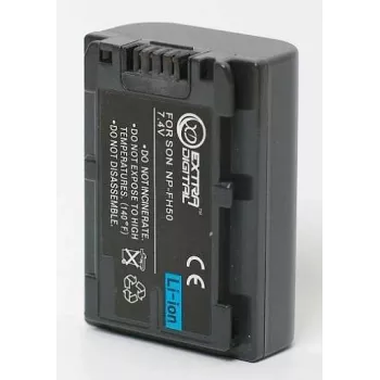 Batteria Extra Digital NP-FH50 7,2V 1860mAh per fotocamere e registratori compatibili