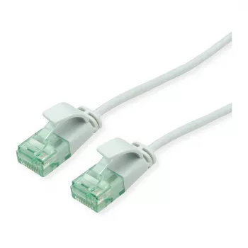 ROLINE RM UTP DataCenter Cavo patch Cat.6A (Classe EA), slim, grigio, 0,5 m