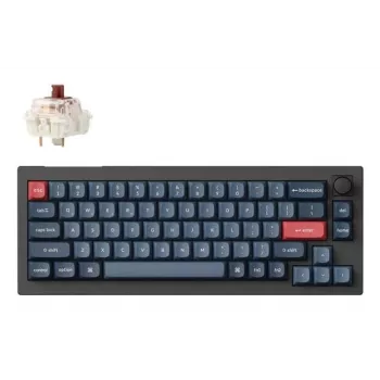 Tastiera meccanica Keychron V2 MAX con switch Gateron Jupiter Brown, nero, layout US