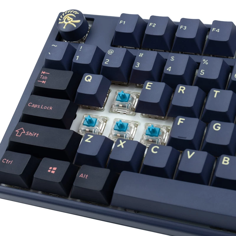 Tastiera Ducky One 3 TKL gaming USB US English blu