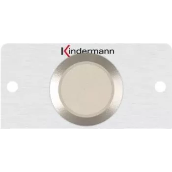 Kindermann Konnect 50 alluminio - faceplate snap-in modulare