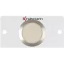 Kindermann Konnect 50 alluminio - faceplate snap-in modulare