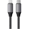 Cavo USB Satechi ST-TCL10M 0,25 m USB-C USB-C/Lightning nero grigio