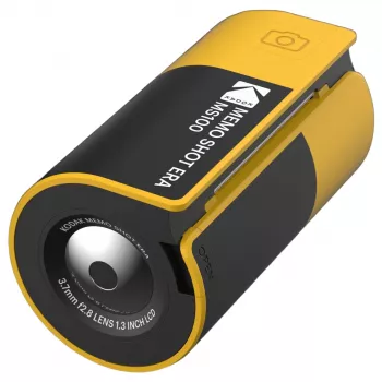 Kodak Memo Shot Era MS100 Fotocamera istantanea e stampante di etichette, giallo