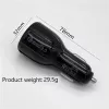 Manta MCC01QC3 caricabatterie da auto, 2x USB, Quick Charge 3.0