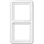 JUNG CD 582 WU WW - bianco - termoplastica - senza viti - JUNG - 81 mm - 152 mm