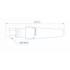 Antenna mobile compatta dritta TELTONIKA 003R-00281 5 dBi per dispositivi mobili e wireless